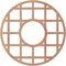 Ekena Millwork O'Neal Wood Fretwork Pierced Ceiling Medallion, Cherry, 16"OD x 5 3/4"ID x 1/4"T CMWP16X16X0250ONCH - alternate 5